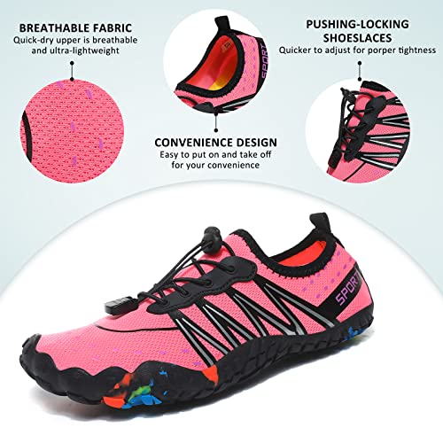 ziitop Water Shoes for Men Women Beach Barefoot Swim Rock Climbing Pool Shoes Socks, Anti-Slip Breathable Quick Dry Lightweight Slip-on, Outdoor Sport Hiking Walking Boating Fishing Diving Surfing - Image 2