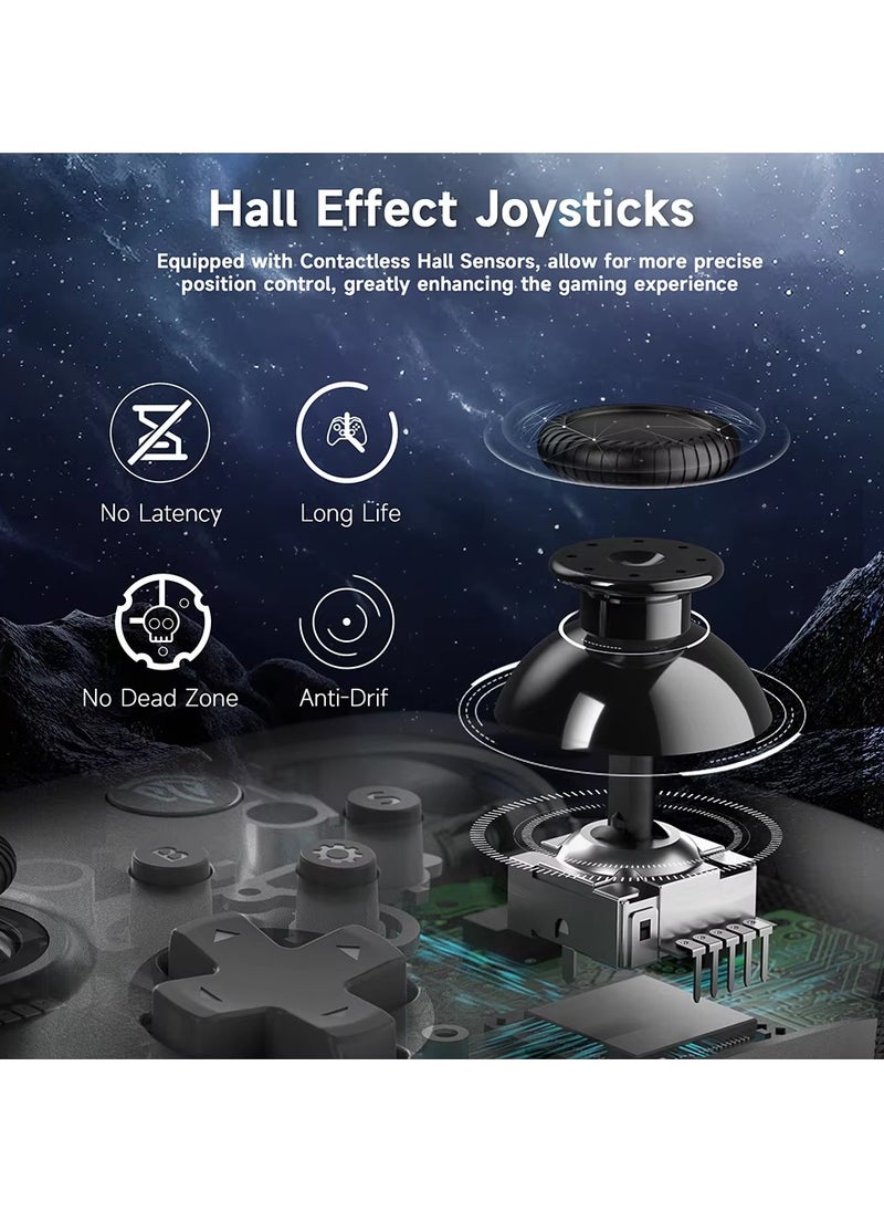 EasySMX EasySMX X10 Wireless Gaming Controller Hall Effect Mechanical Gamepad for PC Switch Phone Smart TV  - Image 4