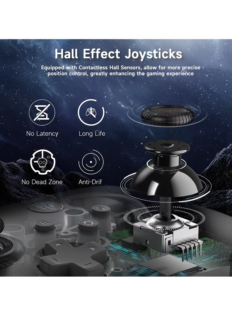 إيزي إس إم إكس وحدة تحكم الألعاب اللاسلكية EasySMX X10 بلوحة ألعاب ميكانيكية بتأثير هول لأجهزة الكمبيوتر والهواتف الذكية والتلفزيونات - Image 4