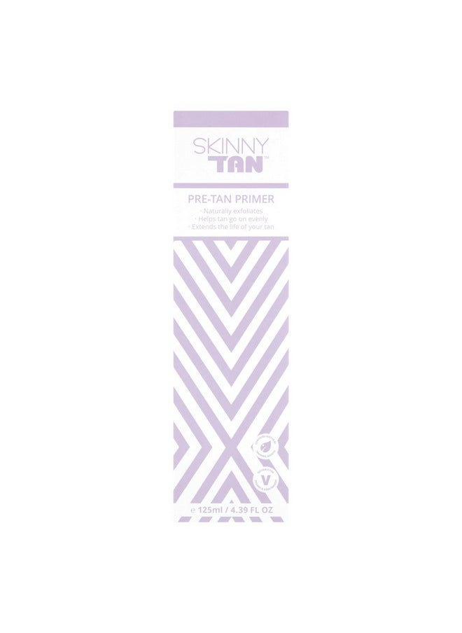 Skinny Tan SkinnyTan Pre-Tan Primer - Skin Exfoliator for Body - Natural Skin Exfoliant - Gentle Apricot Seed Powder - Leaves Skin Brighter, Smoother - 4.2 oz  - Image 3