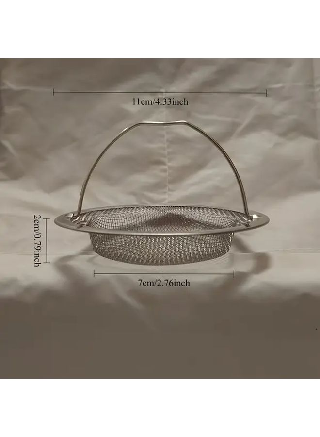 White Stainless Steel Kitchen Sink Filter Strainer 2 Pack - Image 3