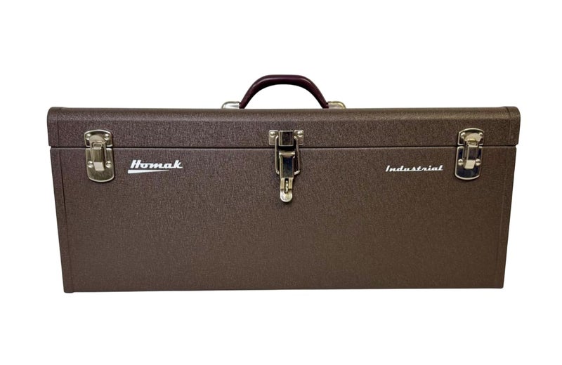 Homak 24-Inch Industrial Steel Toolbox, Brown Wrinkle Powder Coat, BW00200240 - Image 3