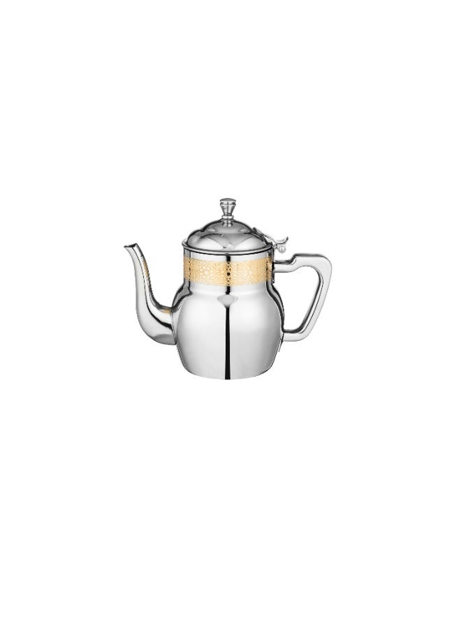 Squalo ✨ 0.7-liter stainless steel teapot with a gold finish – elegance that complements your tea ritual! ✨ - Image 4