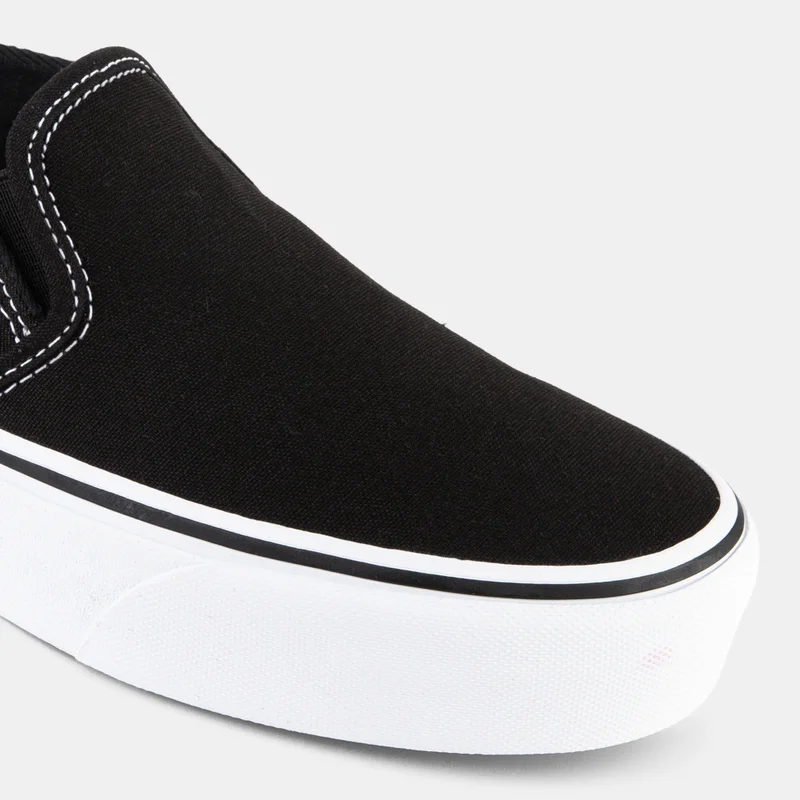 VANS Black Women's Asher Platform Shoes for Women | Best Price UAE