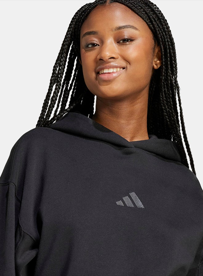 Adidas ALL SZN French Terry Loose Hoodie - Image 4