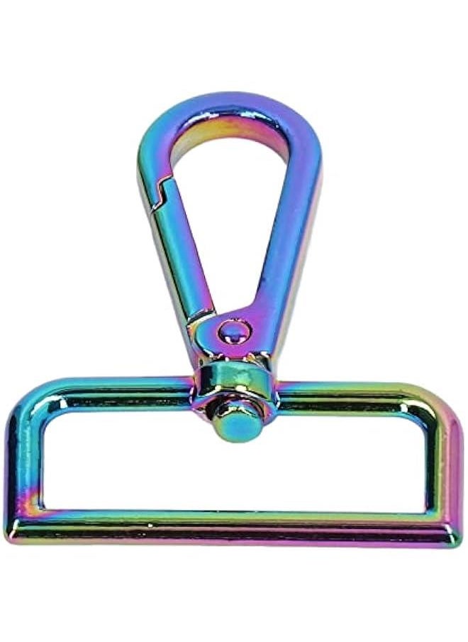 Generic - 4pcs Car Keychain Carabiner Clip, Keychain Carabiner, Key Rings Hooks Holder, Carabiner Keychain, Metal Structure Large Rotating Eyelet Attractive Decorative Clip for Crafts - Image 1