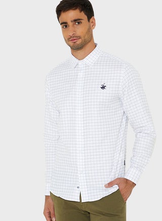 Checked Slim Fit Shirt