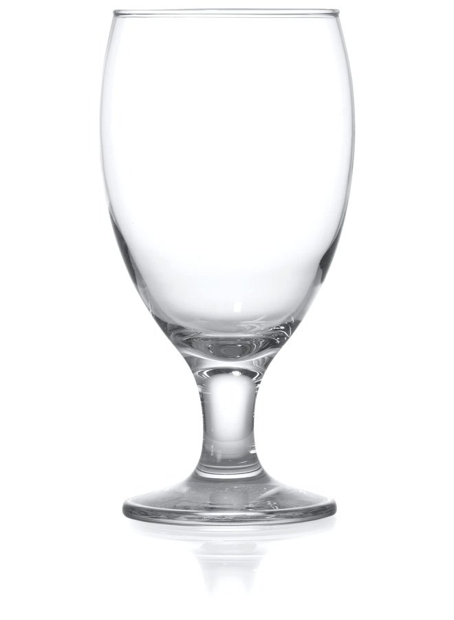 Red Co. Set of 4 Clear 20 Oz Short Stem All Purpose Glass Drinking Goblets - Image 4