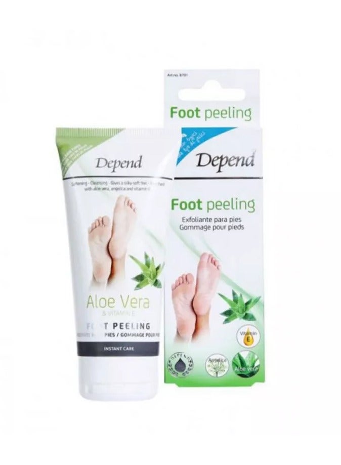 Depend Depend Foot Scrub with Aloe Vera and Vitamin E 75ml