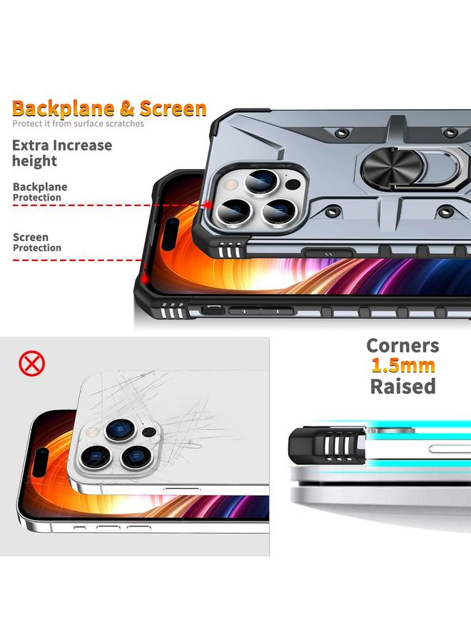 S-TOP Case For iPhone 14 Pro Ring Holder Phone Case - Image 4