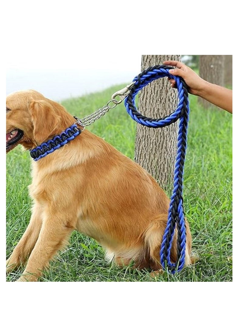 Dog Rope Heavy Duty  Leash Dog Collar Walking Training Rope Non-slip Handle Collar - Image 2