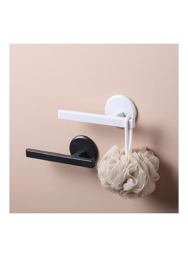 Loquat 5 PCS T-shaped Household Wall-mounted Towel Rack Bathroom Towel Bar Multicolour 25 x 10 x 15centimeter - Image 4