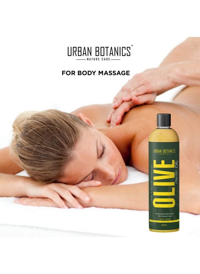 UrbanBotanics ® Pure Cold Pressed Olive Oil For Hair And Skin, 100Ml  - Image 4