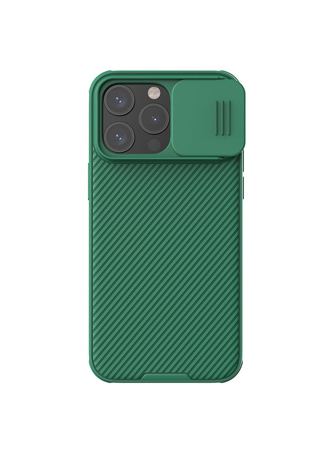 Nillkin Camshield Pro Back Cover For iPhone15 Pro Green - Image 1