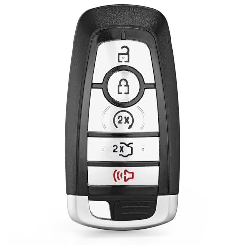 LYFUCESS Smart Key Fob Replacement Fits for Ford Mustang 2017 2018 2019 2020 2021 2022 Fusion 2017-2021 Mustang Cobra 2019-2022 Proximity Keyless Entry Remote Control 902Mhz M3N-A2C93142600 M3N-A2C931426 - Image 1