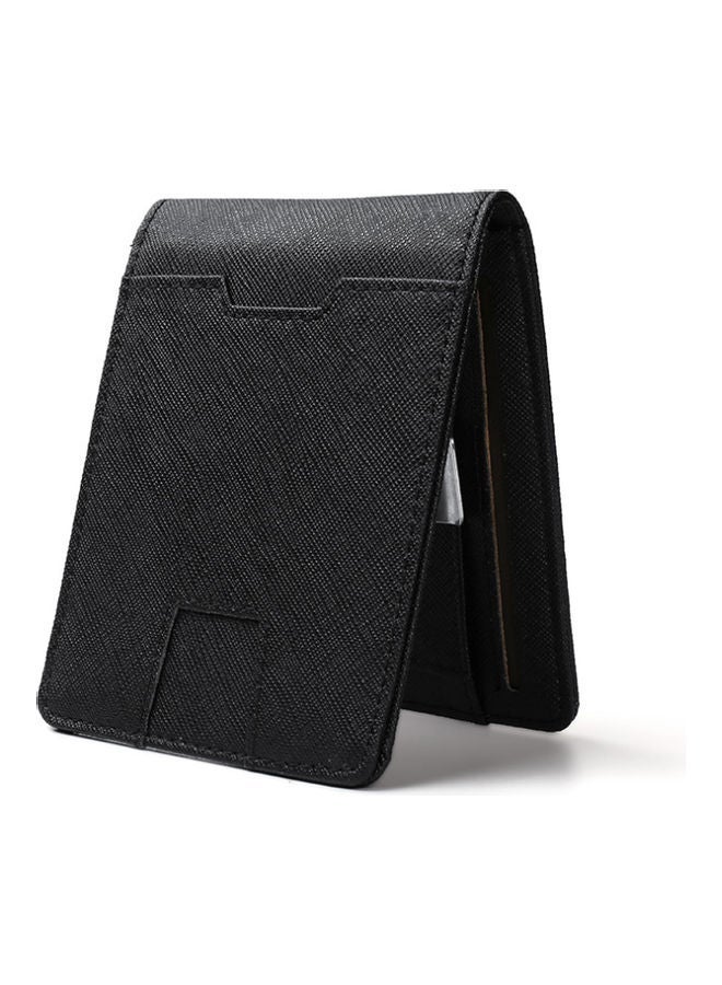 NIBEMINENT Leather Card Wallet Black  - Image 4