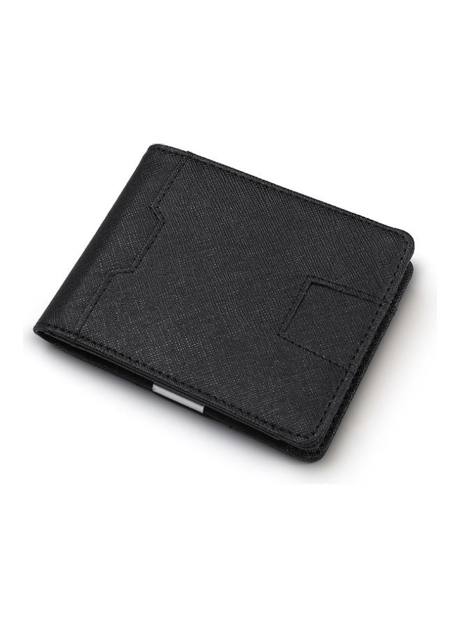 NIBEMINENT Leather Card Wallet Black  - Image 1