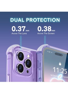 Generic Case Clear Case for iPhone 14 Pro Max Anti Scratch Shock Absorption 2022 iPhone 6.7 inch Case Reinforced Corner Protection Bumper Crystal Clear  - Image 4