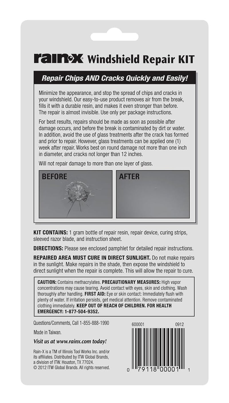 Rainx 600001 Windshield Repair Kit - Image 2