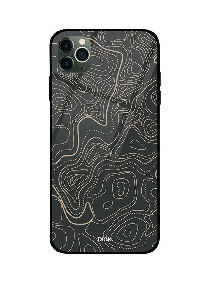 NIBEMINENT Protective Case Cover For Apple iPhone 11 Pro Grey/Beige