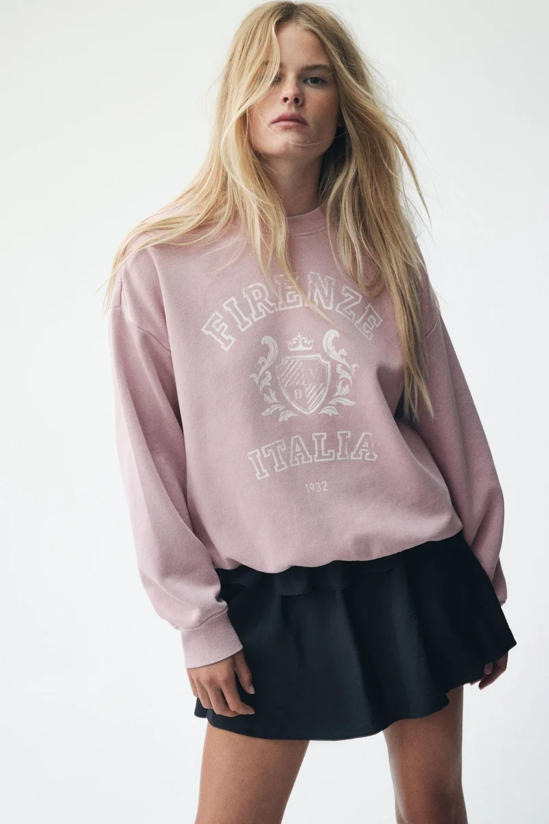 H&M Printed sweatshirt