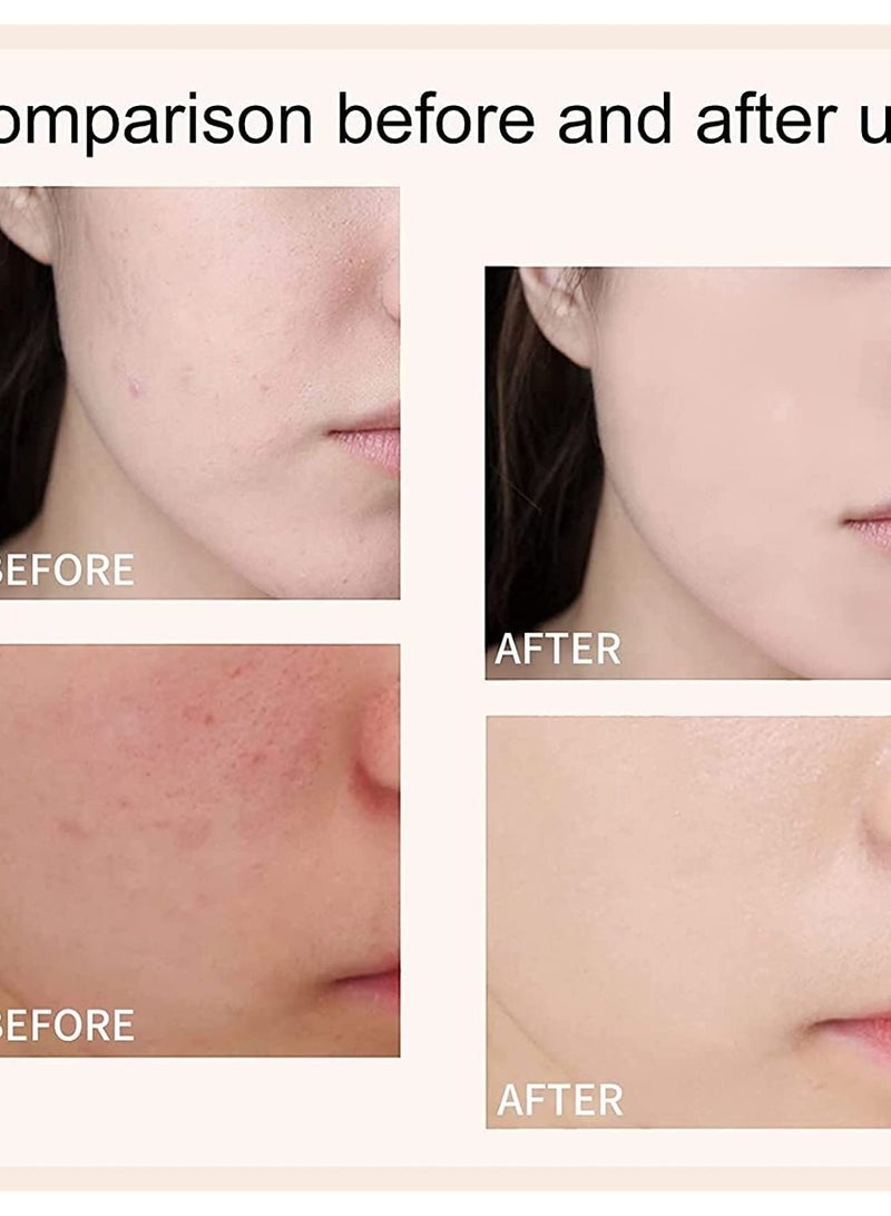 Excefore Skin Tone Adjusting CC Cream Spf 50, Self-Adjusting CC Cream for Mature Skin, Color Correcting Cosmetics (Natural+Ivory) - Image 4