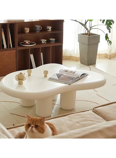 طاولة جانبية بتصميم عصري لغرفة المعيشة وأثاث المنزل على الطراز الاسكندنافي وطاولة قهوة ذات شكل غير منتظم