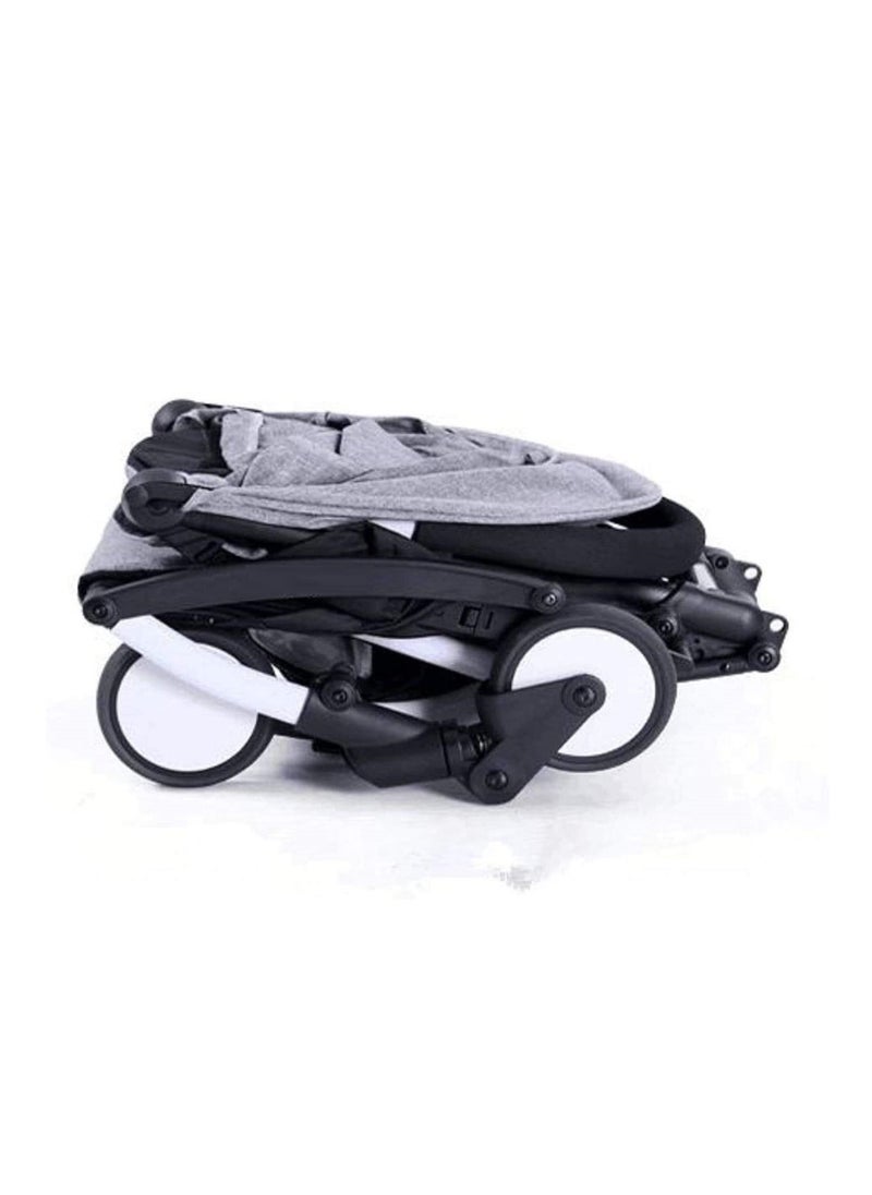 Ntech Travel Lite Shock Proof Stroller 4 Wheels Air Travel Cabin Cover Carry Bag Newborn Baby/Kids Stroller Grey  - Image 4