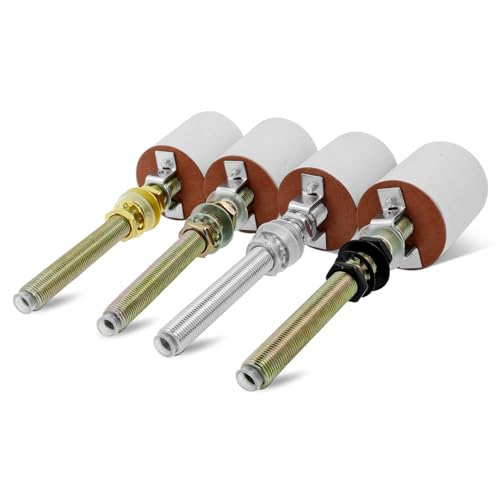 GooChan Lamp Repair Hardware Assortment,All Thread Pipe Lamp Rod,Includes Lamp Nipples,Coupling Pipe Connectors,Switch Knobs,Washers & Lock Nuts (Bronze Color/Including 12 Inch Lamp Rod Kit, 136) - Image 4