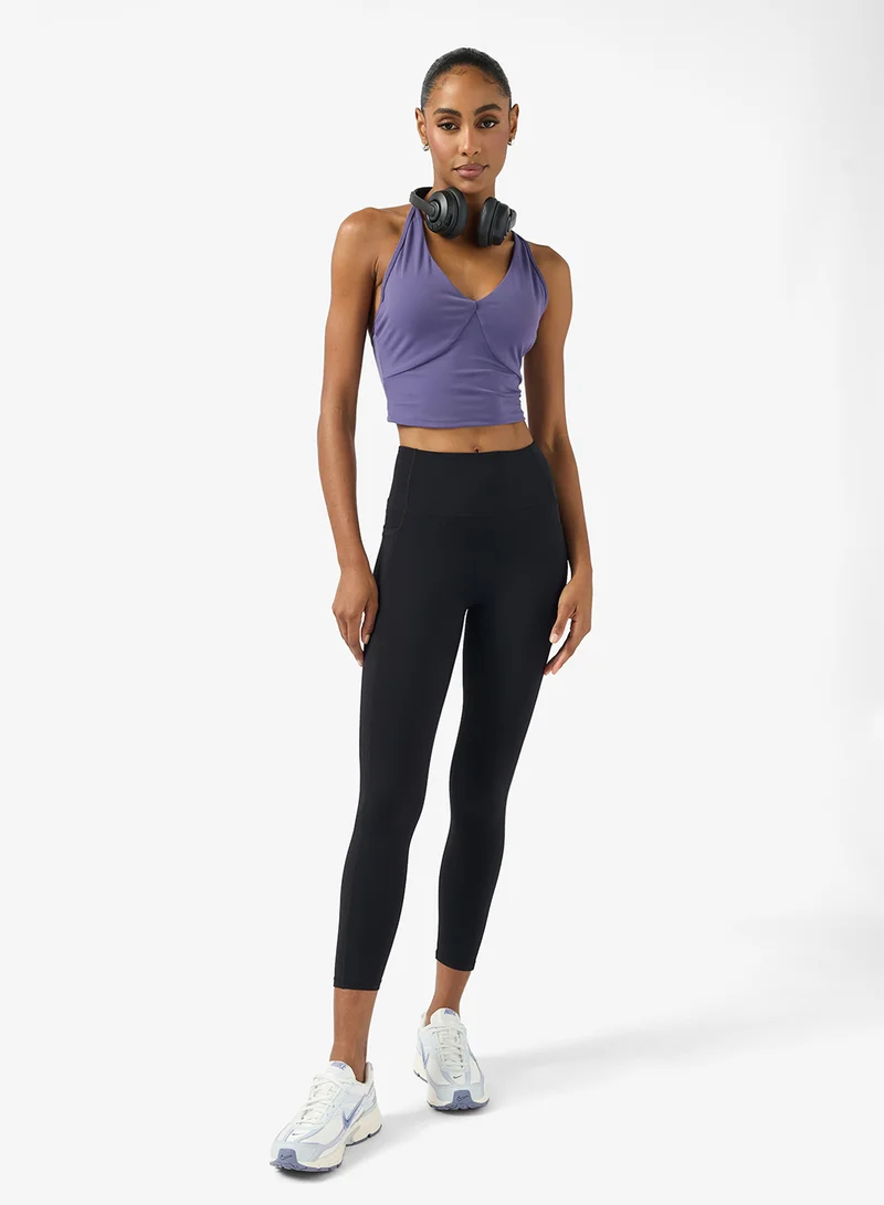FRWD Halter Neck Sculpting Sports Bra