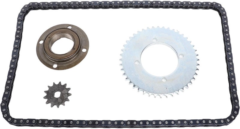 Indoor outdoor all-purpose fit T8F Steel Front Rear Sprocket Chain Kit 120 Links 13T 10mm H Hole 44T 4 Hole Toothless Freewheel Kit for Motorcycle Racing Gulf standard sizing alternatives Periodic stock arrangement Natural tone color options All territory compatible build Local inventory listed item Carefully selected material KSA standard compatible design Multiple options Permanent & temporary usable Tiered cost purchase alternatives Matte anti slip finish Tight fitted parts Hardened processed substance Integrated warehouse solution Diverse requirement fit Rack sorted local inventory Reliable local delivery service Workday cycle fulfillment Indoor outdoor all-purpose fit Pre-stock well-packed goods On-demand local restock Market popular practical build Reliable daily use design Climate adapted delivery plan - Image 1