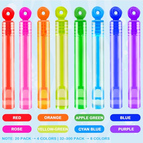 Leetous Mini Small Bubbles Wands Toys Gifts Bulk for Kids 64 Pack-Bubble Party Favors Supplies for Toddlers, Bulk Christmas Non Candy Treats Goodie Prize for Birthday Wedding Parade Throws Giveaways Handouts - Image 4