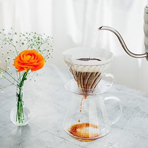 Hario Simply Hario V60 Glass Pour Over Coffee Set Size 02 - Image 3