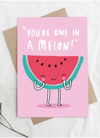 You're One in a Million Feel Good Greeting Card