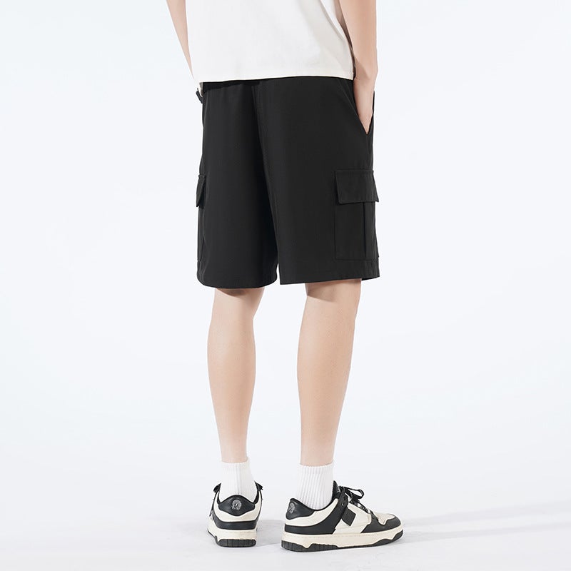 Summer Coil Pants Boys Sports Shorts Big Children'S Casual Pants Children'S Outer Wear Boys Five-Point Pants Quick-Drying - Image 5