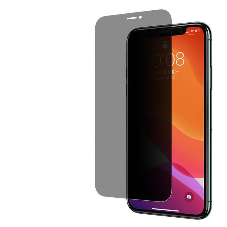 BB غطاء هاتف بGlass لـ iPhone 17 / 17 Air / 17 Pro / 17 Pro Max مع مقاوم للبصمات وملمس غير لامع مع شاشة خصوصية باللون Frosted - Image 4
