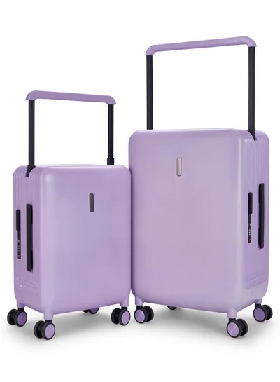 LIMRA Travel Bags From Limra Made Of PC , Consisting of Two Pieces , Size 20"-25" Inches, Purple Color