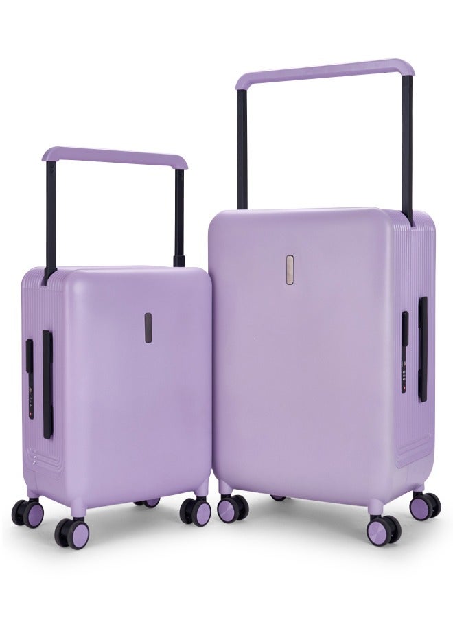 LIMRA Travel Bags From Limra Made Of PC , Consisting of Two Pieces , Size 20"-25" Inches, Purple Color - Image 1