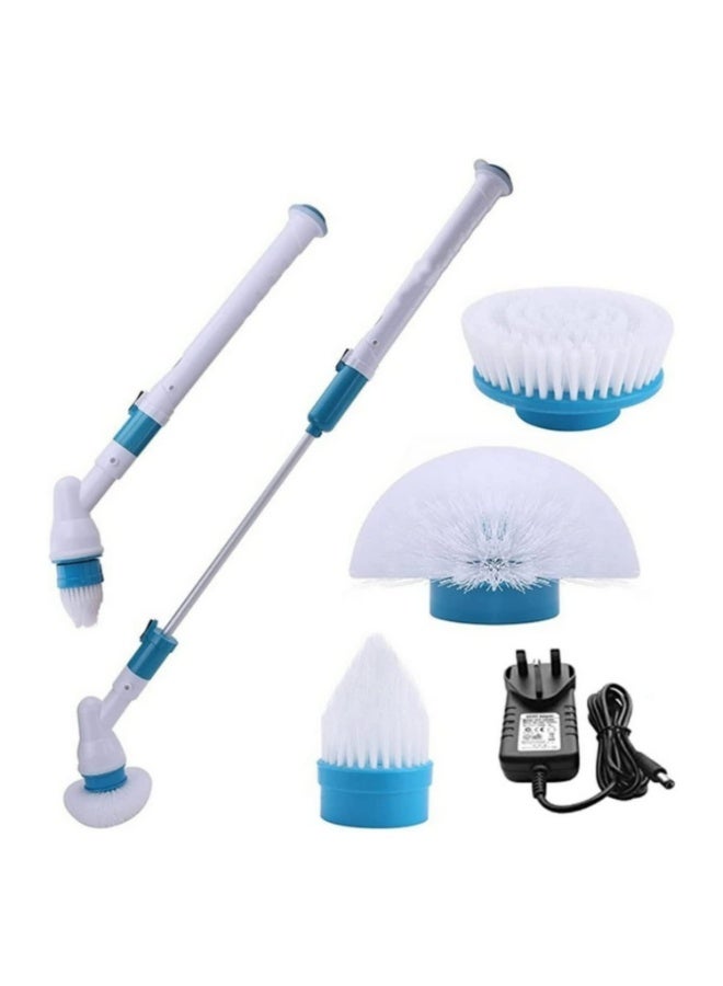 1pcs 3 Heads Electric Cleaning Brush Cordless Spin Scrubber Adjustable Waterproof Cleaner Bathroom Kitchen Cleaning Tools Turbo Scrub - Image 1