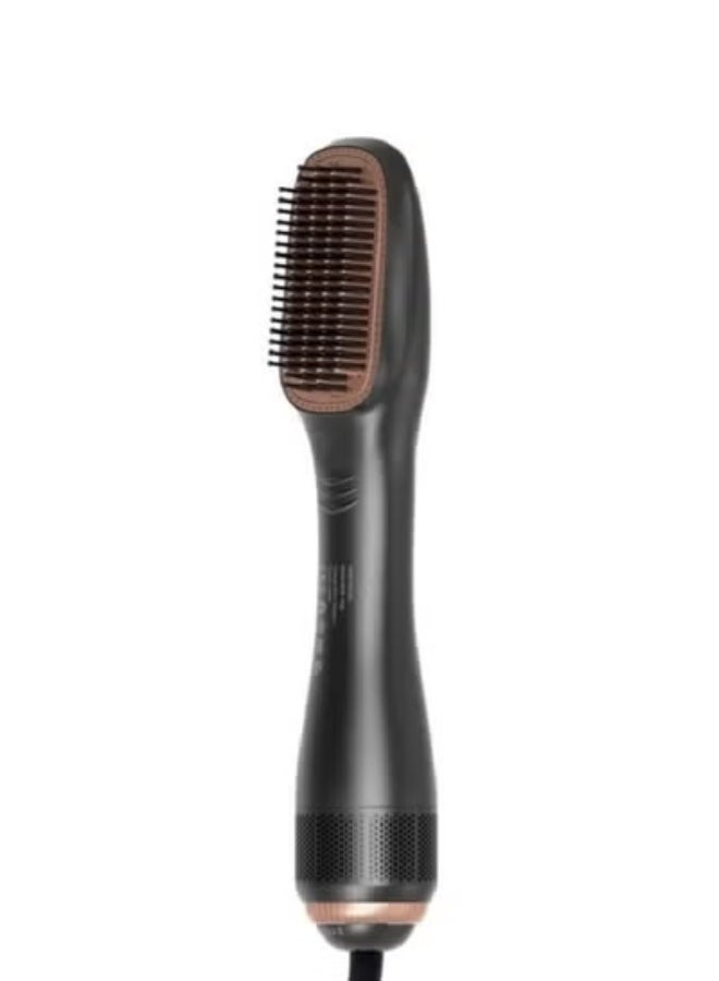 Denx Professional 3-in-1 Hair Styling Tool – Multi-Function Hot Air Brush with Hair Dryer, Straightener & Volumizer in One | Fast Heat-Up | Anti-Frizz Technology | Lightweight & Ergonomic | Ideal for Salon-Style Blowouts at Home or Travel - Image 2