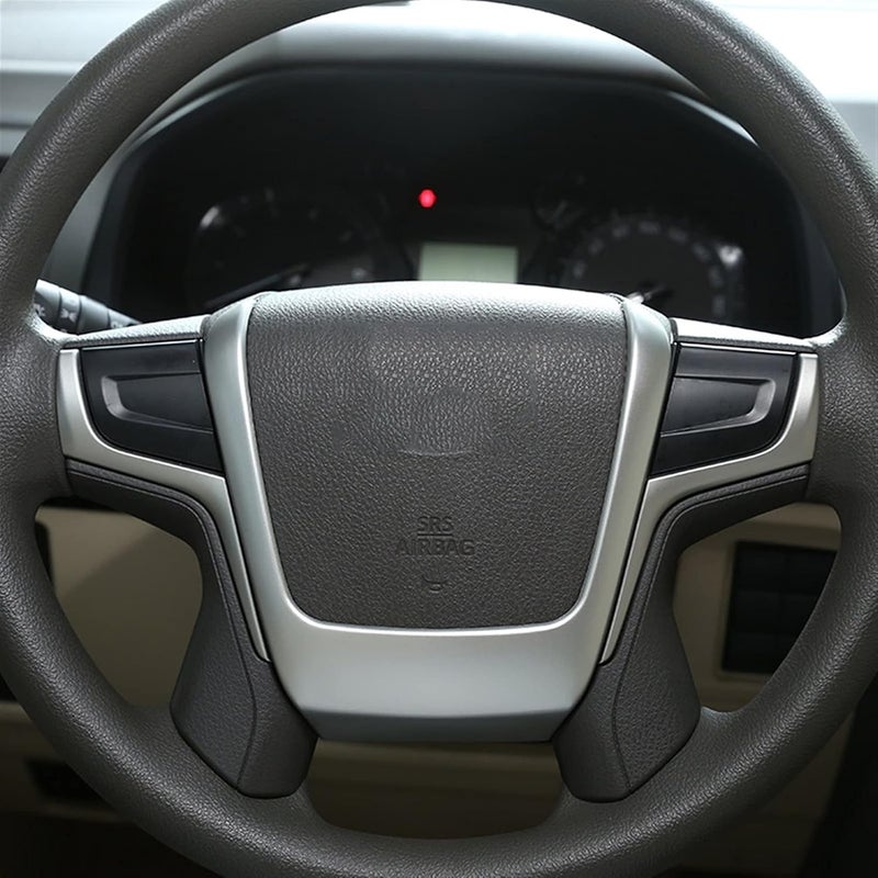 Wivplex ABS Steering Wheel Decoration Trim for Toyota Land Cruiser - Image 5