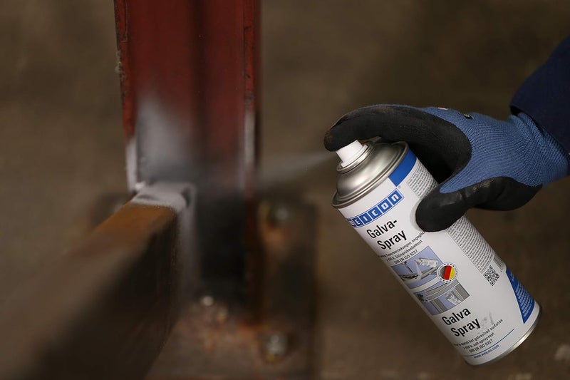 WEICON Galva-Spray 400ml برايمر حماية من الصدأ حماية دائمة من التآكل الحماية المثلى للمعادن ضد الصدأ بشكل فعال ودائم وملتصق بقوة - Image 4