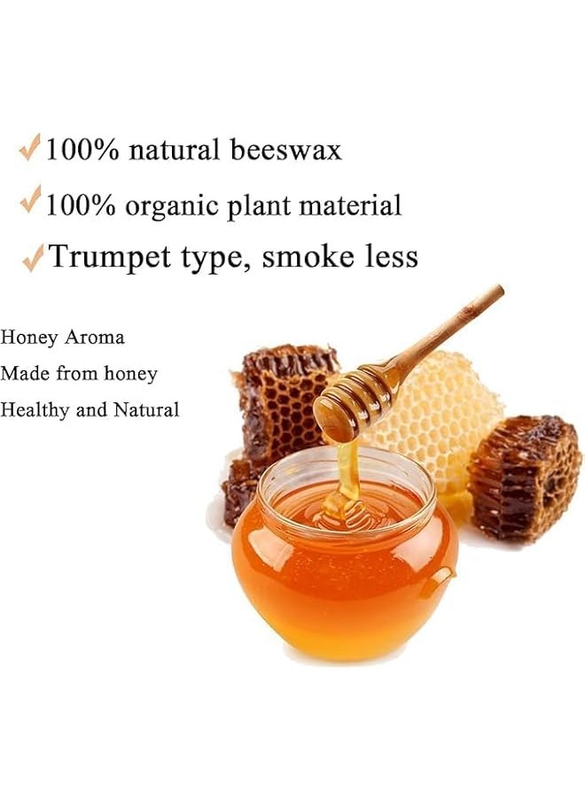 The Bros Ear Candles Natural Beeswax,Ear Candle Ear Wax Remover, Beeswax Natural Wax Ear Cleaning Aromatherapy Candle Set (20 Ear Candles + 10 Ear Pieces + 20 Cotton Swabs Ear Candle Sticks)  - Image 3