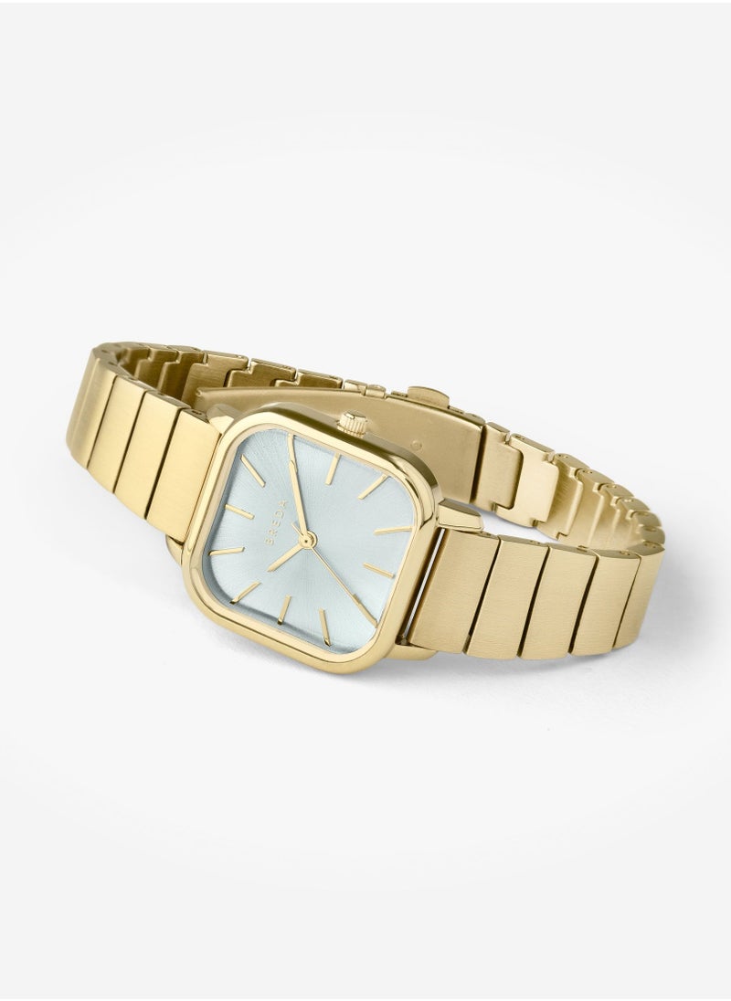 BREDA - BREDA Womens Esther Gold and Metal Bracelet Watch 26MM 1735B - Image 1