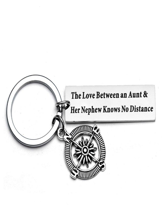 YEEQIN Aunt Keychain - Knows No Distance, Keychain Gifts for Aunties (Style 01) - Image 1