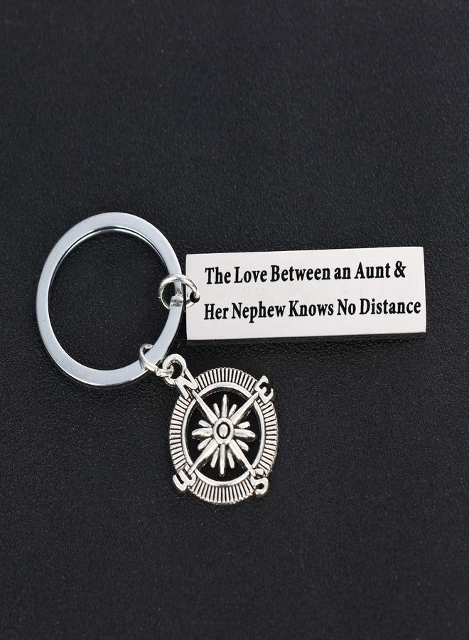 YEEQIN Aunt Keychain - Knows No Distance, Keychain Gifts for Aunties (Style 01) - Image 5