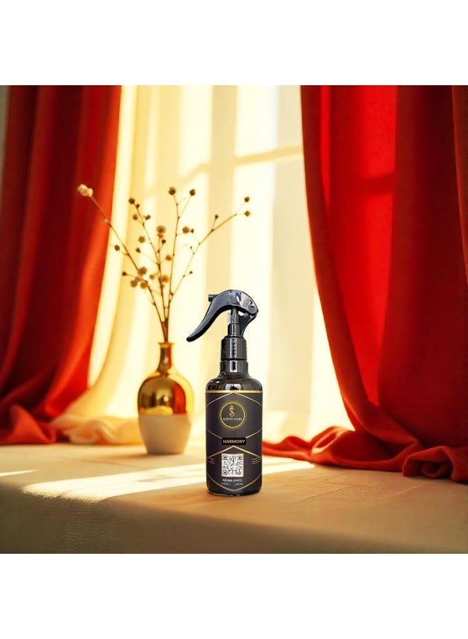 SCENTA FLORA Harmony Aroma Spritz 300ml | Ready-to-Use Long-Lasting Oil-Based Air Freshener for Offices, Washrooms, Dressing Rooms, Cars, Carpets, and Fabrics like Abayas - Image 3
