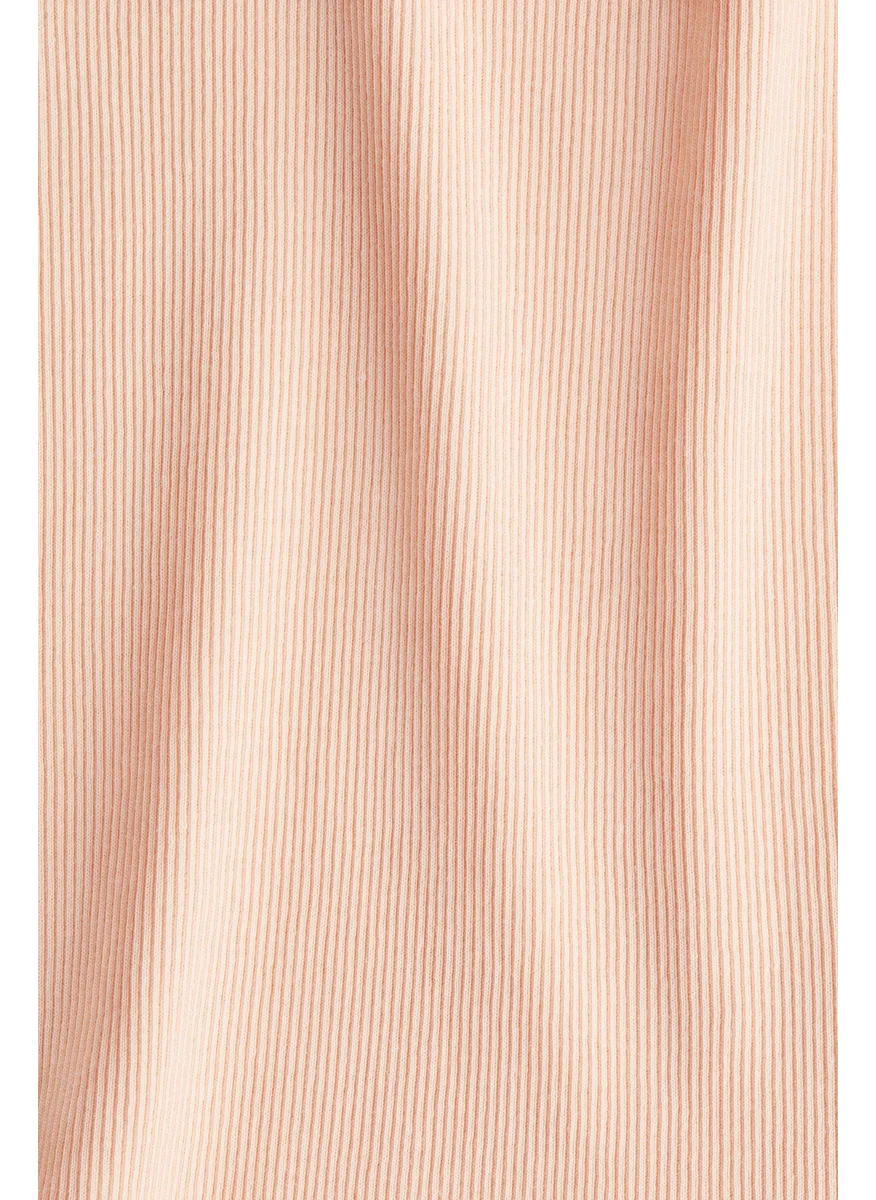 H&M Ribbed Jersey Top