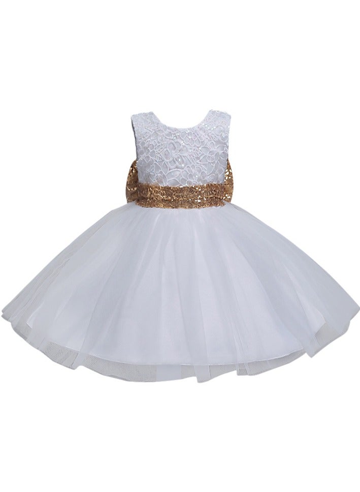 D'Daniela Lace Bodice Tulle Dress - Image 1