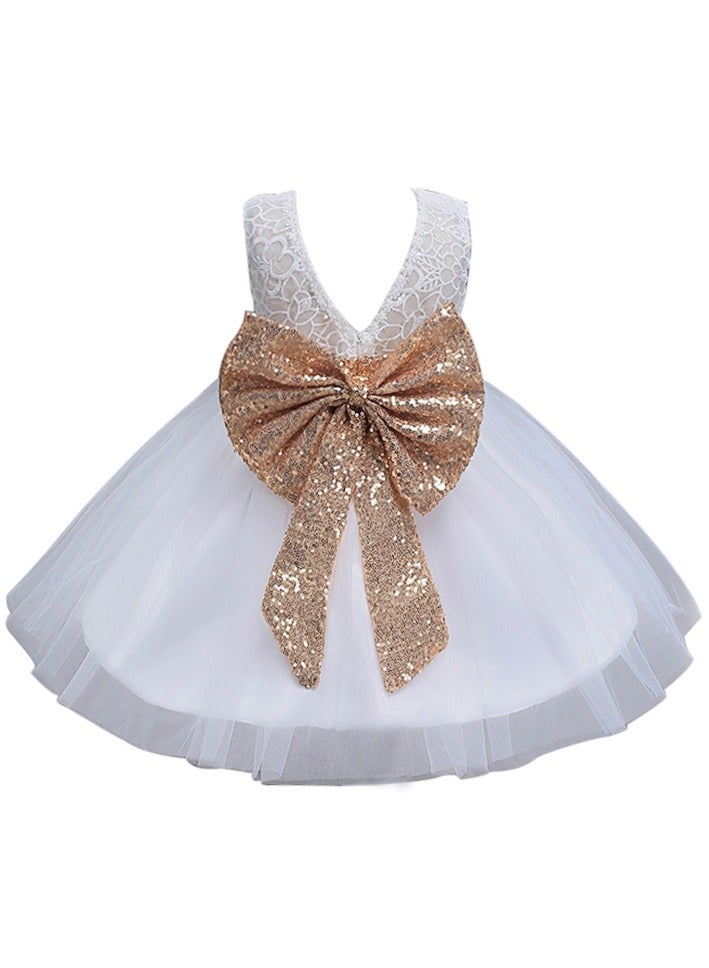 D'Daniela Lace Bodice Tulle Dress - Image 2